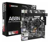 Comprar Placa Mãe Mb Biostar A68n 2100k + Proc E1-6010+mem 4gb 1333