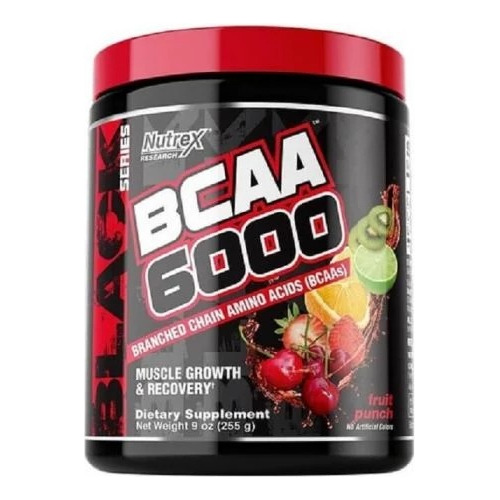 Nutrex Bcaa 6000 255 G Polvo Para Suspension Oral