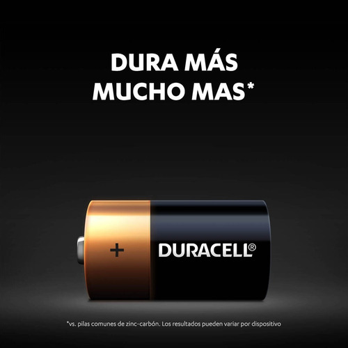 Duracell Pilas C Alcalinas 1.5V, Larga Duración, 2 pilas