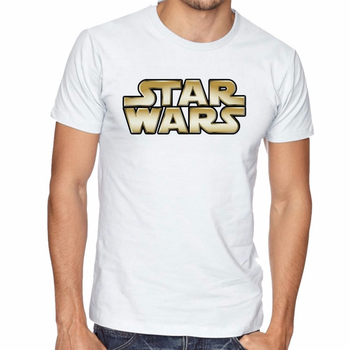 Camiseta Star Wars Jornada Nas Blusas Manga Curta Tamanho