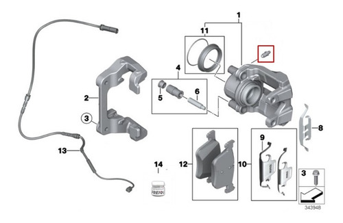 Imagem 3 de 4 de 4 Borrachas Sangrador De Freio Para Todos Os Carros E Motos