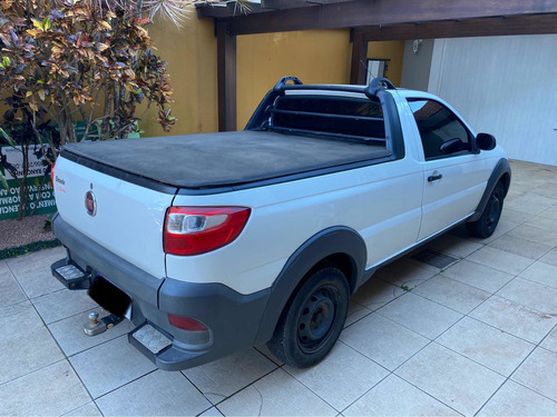Imagem 2 de 10 de Fiat Strada 2018 1.4 Hard Working Flex 2p
