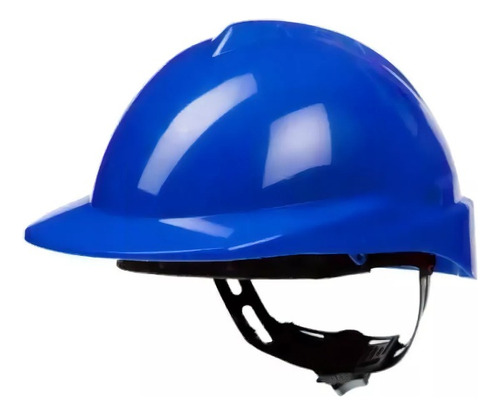 Casco De Seguridad Libus Milenium Con Arnes Color Azul Azul