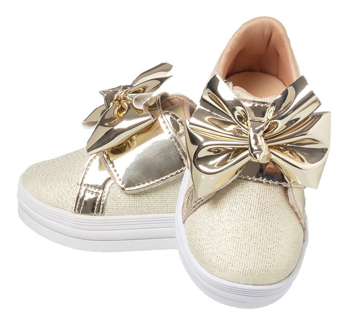 Imagem 3 de 6 de Tenis Infantil Feminino Moda Menina Sapatinho Bebê Escolar