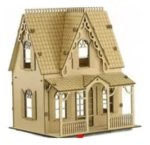 Comprar Casa Casinha Bonecas Para Polly Barbie Pocket E Similares C1