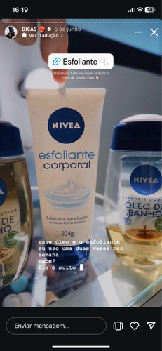 Produto Esfoliante