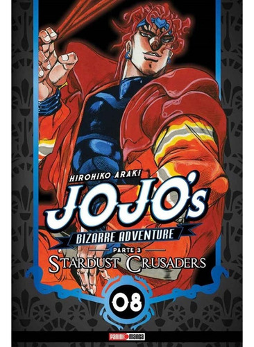 Manga Panini Jojo's Bizarre Adventure: Stardust Crusaders #8