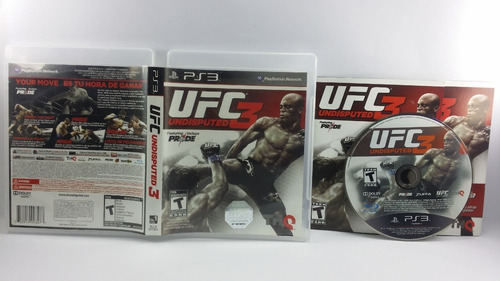 Ufc 3 Pride Playstation 3 Semi Novo Mídia Física Ps3 Sony