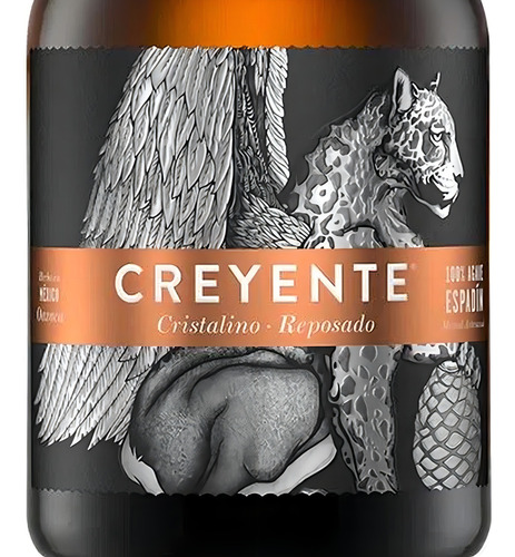 Pack De 12 Mezcal Creyente Cristalino Reposado 750 Ml