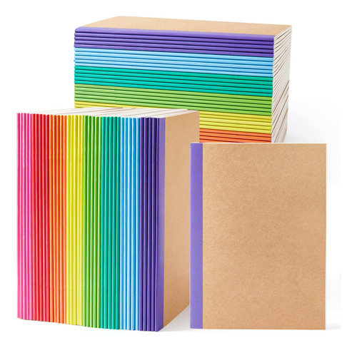 Feela Paquete De 80 Cuadernos De Composicion A Granel, Con C
