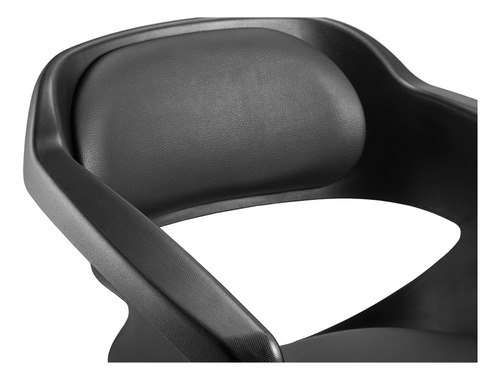 Sillon Hidraulico Peluqueria Barberia Salones Estetica Color Negro Forma De La Base Tipo Estrella 5 Rayos Cromada Tipo De Respaldo Fijo