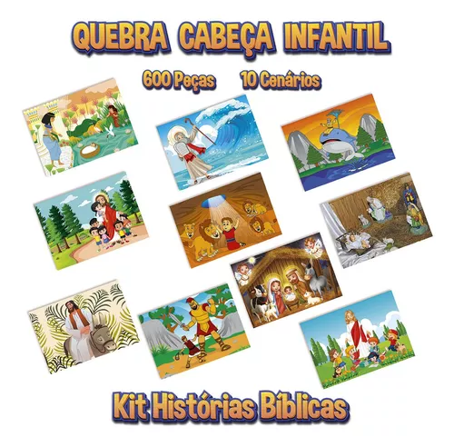 Quebra Cabeça; Biblicos; infantil; evangélicos