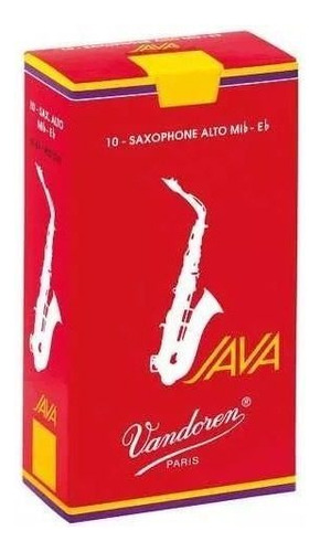 Cañas P/ Saxo Alto Vandoren Java Red Cut N 3 Cuota