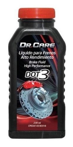 Liga De Frenos Dot3 Dr Care 230 Ml