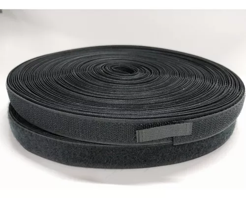 Velcro para coser negro - 2 cms