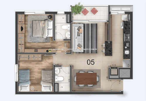 Imagem 13 de 15 de Apartamento - Centro - Ref: 46959 - V-46959