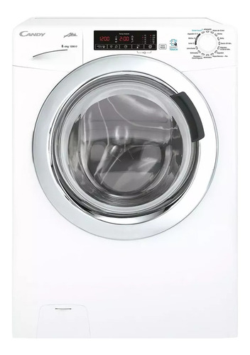 Imagen 1 de 7 de Lavasecarropas Candy Gvsw286 8+6k 1200rpm Frontal Smart Nfc