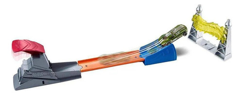 Torre eléctrica y trolley Hot Wheels Acrobatics Mattel Fwm85