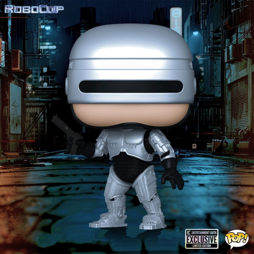 Funko Pop! Robocop: Robocop Metallic #1638 Entertainme Earth