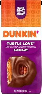 Dunkin' Turtle Love Dark Roast Ground Coffee 311g