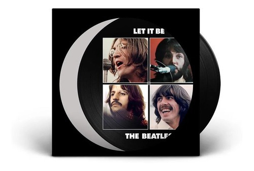 Lp The Beatles Let It Be Vinil Picture Disc 50th Anniversary