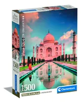 Comprar Rompecabezas Taj Mahal 1500 Pz Clementoni Arte India Paisaje