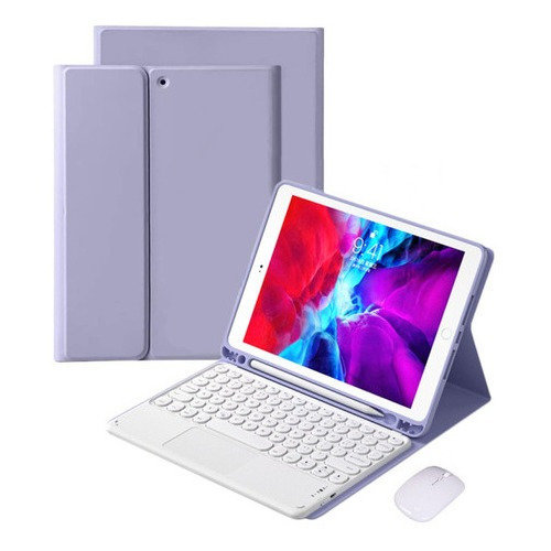 Funda Con Teclado Táctil+ratón Para iPad Pro 10 5 Pulgadas/a