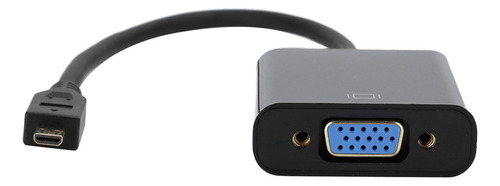 Adaptador De Convertidor De Video Micro Hdmi A Vga 1080p Par