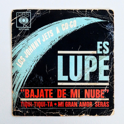 Los Johnny Jets Ep 45 Rpm Es Lupe Cbs 1965