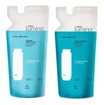 Comprar  Repuesto Shampoo Acondicionador Cabello Liso Natura Lumina
