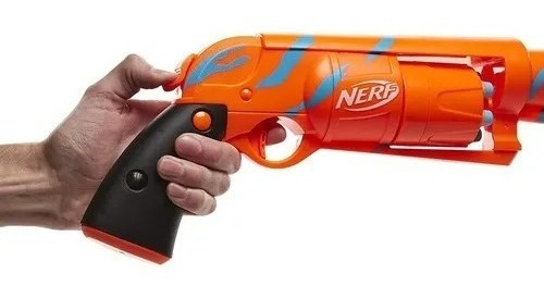 Imagen 2 de 6 de Nerf Fortnite Pistola Lanza Dardos Tambor Giratorio F2486