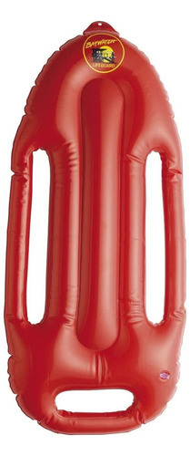 Flotador Salvavidas Inflable Baywatch, Talla Única , Rojo