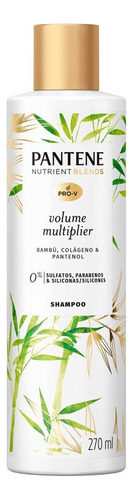 Shampoo Nutrient Blends Multiplicador De Vol 270ml Pantene