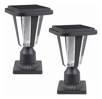 Comprar Lovus Paquete De 2 Faros Solares Para Poste, Dos Formas De M