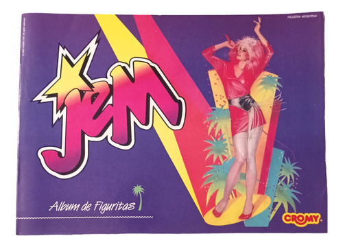 Álbum De Figuritas Vacío // Jem  - Cromy 1986 