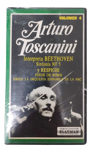 Sinfonía N° 5 Beethoven Arturo Toscanini Vhs Original 