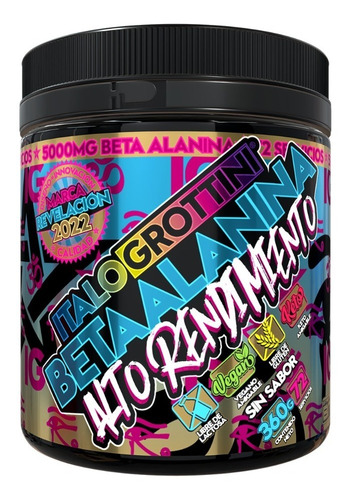 Beta Alanina - 360gr - Italo Grottini