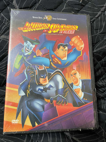 Batman Y Supermán La Película Joker Lex Luthor Warner Dvd