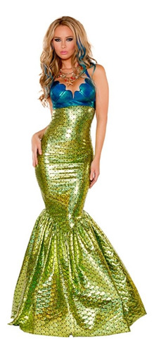 Beach Mermaid Ariel Princess Cosplay Costume Masquerade