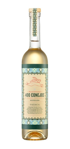 Mezcal 400 Conejos Reposado       750 Ml