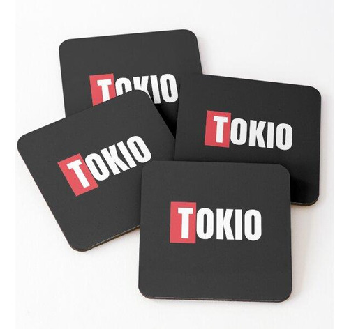 Set Posavasos Tokio. Disfraces Grupales Calidad Premium
