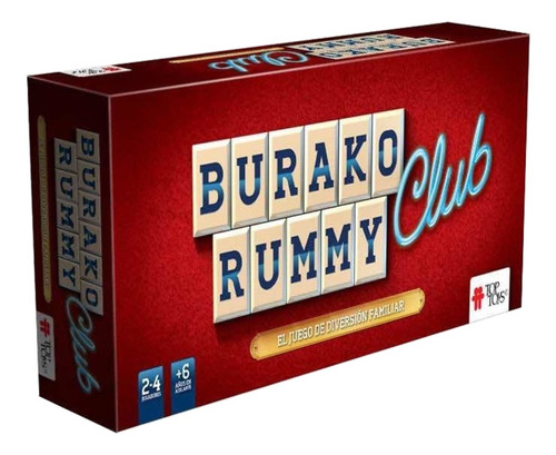 Juego De Mesa Burako Rummy Club Top Toys