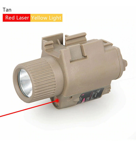 Airsoft Lanterna, Laser 