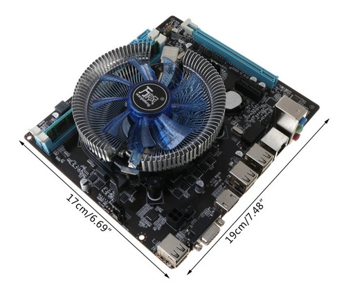 Imagem 6 de 10 de Kit Placa Mãe Intel Com 4gb Ram Ddr3 + Cooler + Core I3-530