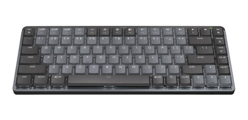 Teclado Logitech Mecanico Mx Mini Graphito Gris Bluetooth
