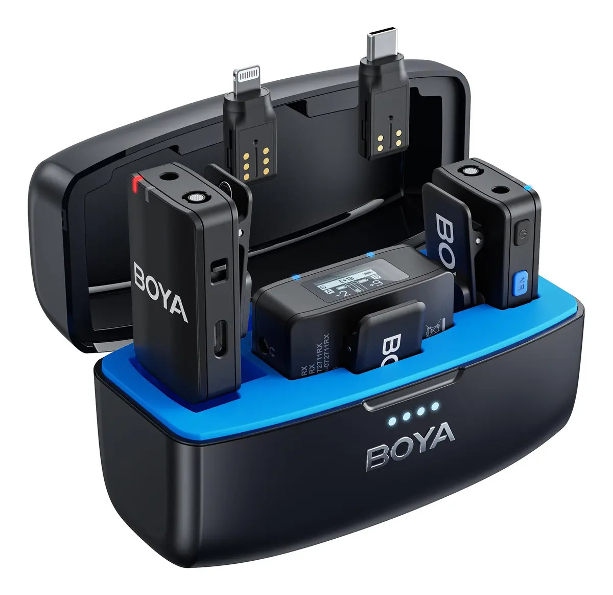 Microfone Boyamic Câmera Android Ios Para Streaming/vlogging