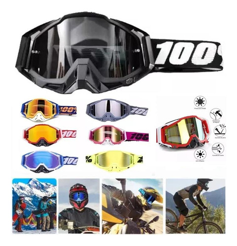 Gafas De Motocross Rzr Moto - Gafas De Motocicleta