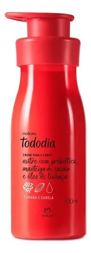comprar Creme Hidratação Para Corpo Natura Tododia Tâmara E Canela Pote De 400mlu002F400g