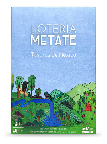 Lotería Metate (Español, Inglés, Náhuatl)