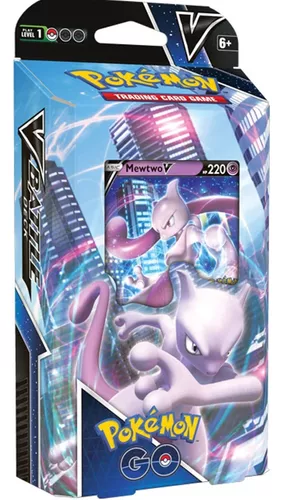 Deck Cartas Pokemon Go Batalha V Mewtwo E Melmetal - COPAG - Deck de Cartas  - Magazine Luiza